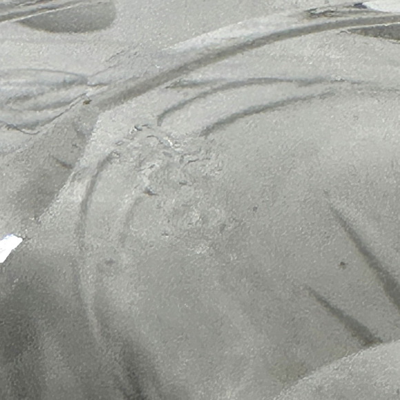 Antique American Brilliant Cut Glass Pitcher Carafe Decanter Floral Etched ABP - Picture 9 of 10